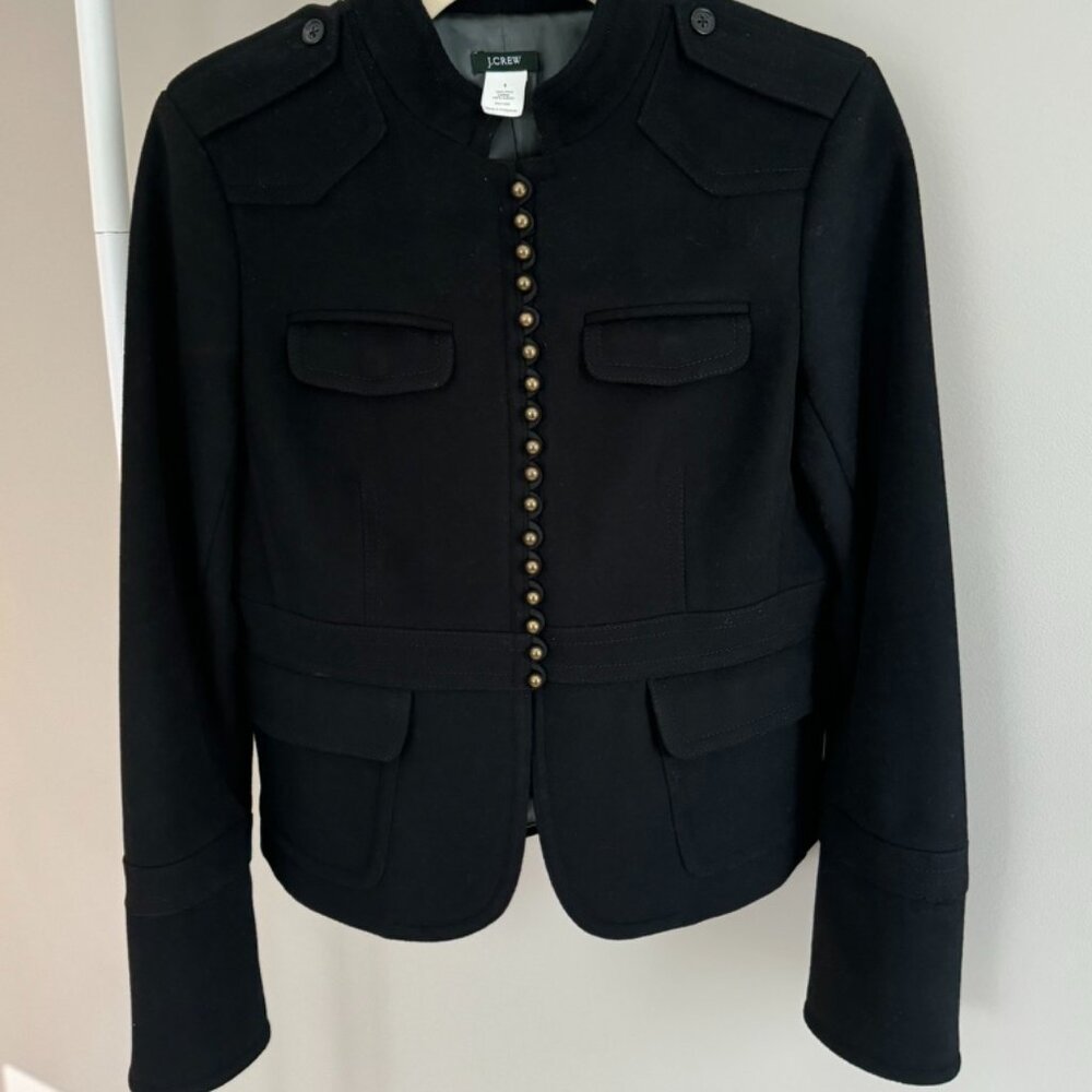 J. Crew Black Wool Jacket